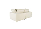 REN-L0094-LS Cali Natural Performance Fabric Modular Loveseat