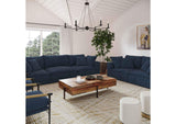 REN-L0096-LS Cali Navy Performance Fabric Modular Loveseat