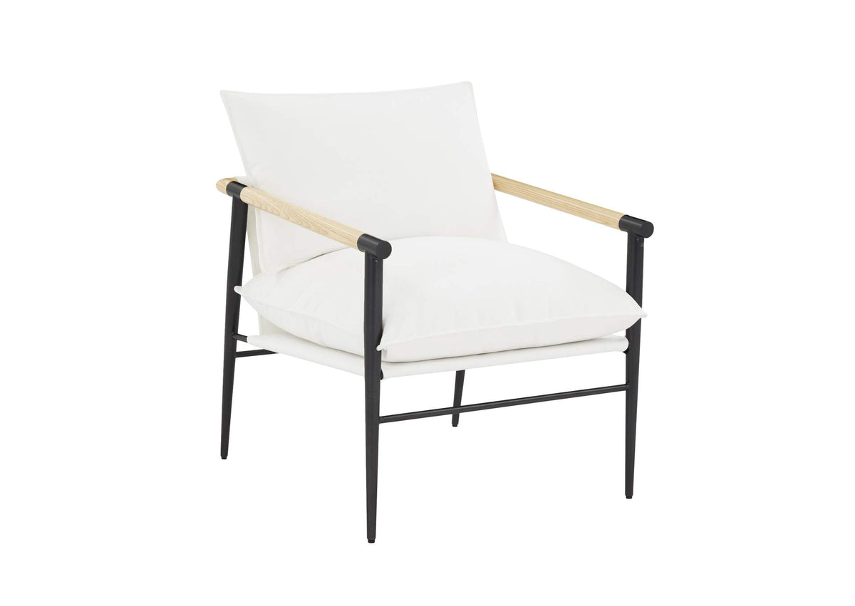 REN-L00190 Cali Pearl Performance Fabric Accent Chair