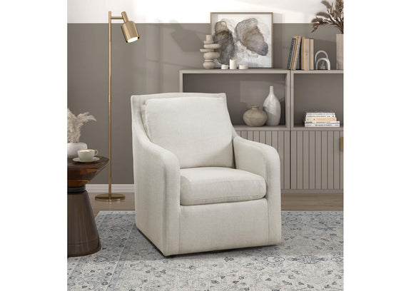1299BEG-1 Carlmont Swivel Chair