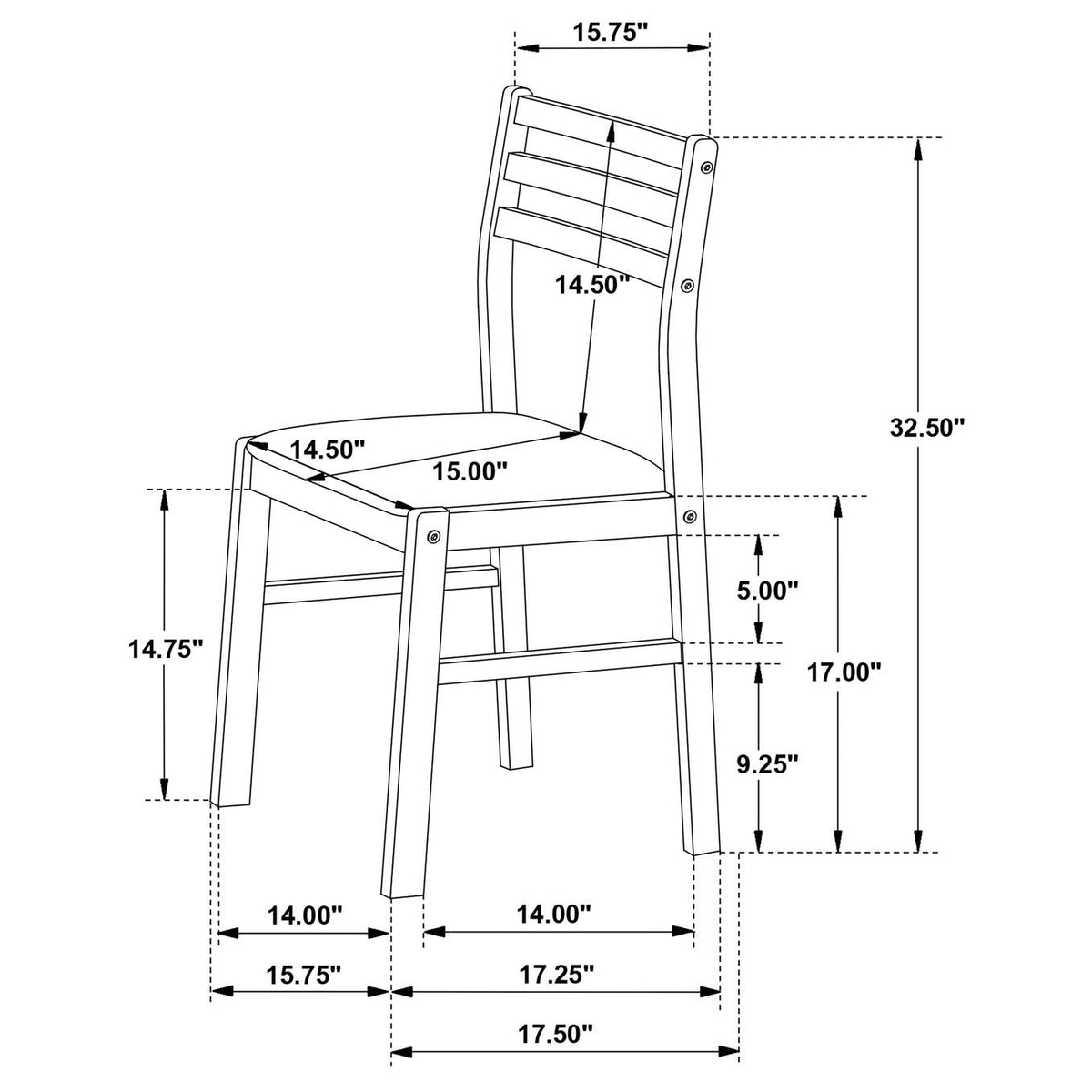130005WHT Bucknell 3-piece Round Drop Leaf Dining Table Set White