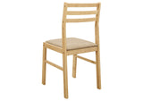 130006 Bucknell 3-piece Round Drop Leaf Dining Table Set Natural
