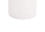 TOV-OC44184 Aloe White Concrete Side Table