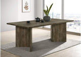 130511 Tyler 80-inch Solid Wood Dining Table Mango Brown
