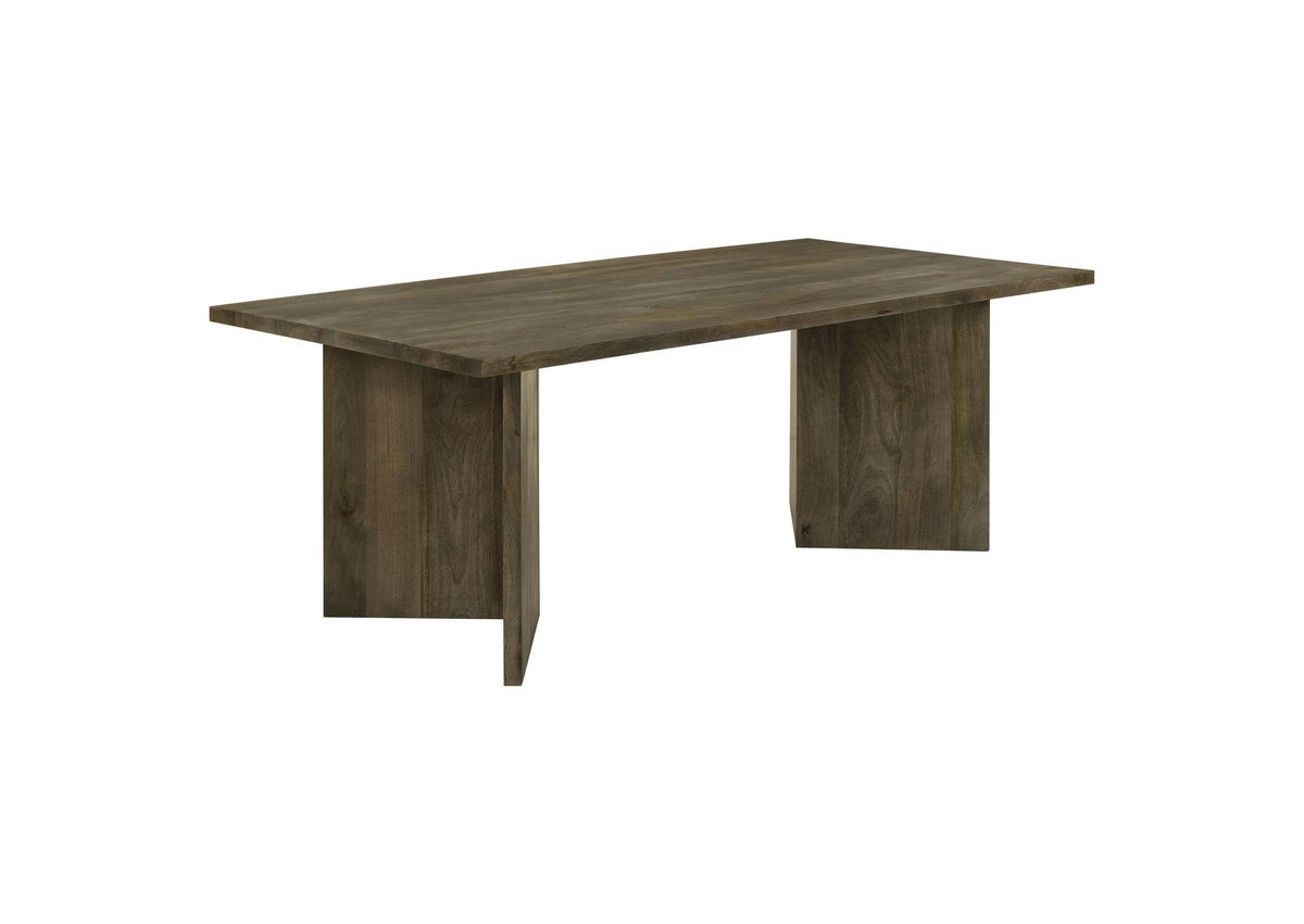Tyler 80-inch Solid Wood Dining Table Mango Brown