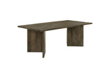 Tyler 80-inch Solid Wood Dining Table Mango Brown