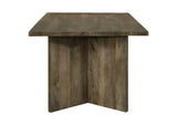 130511 Tyler 80-inch Solid Wood Dining Table Mango Brown