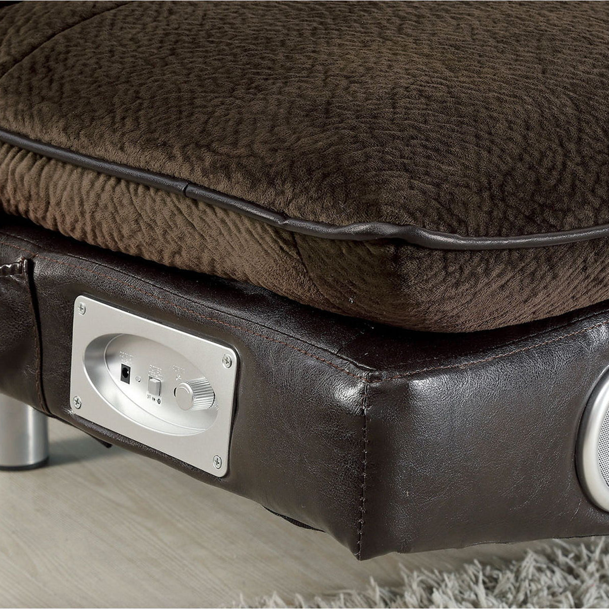 Gallagher - Futon Sofa With Bluetooth Speaker