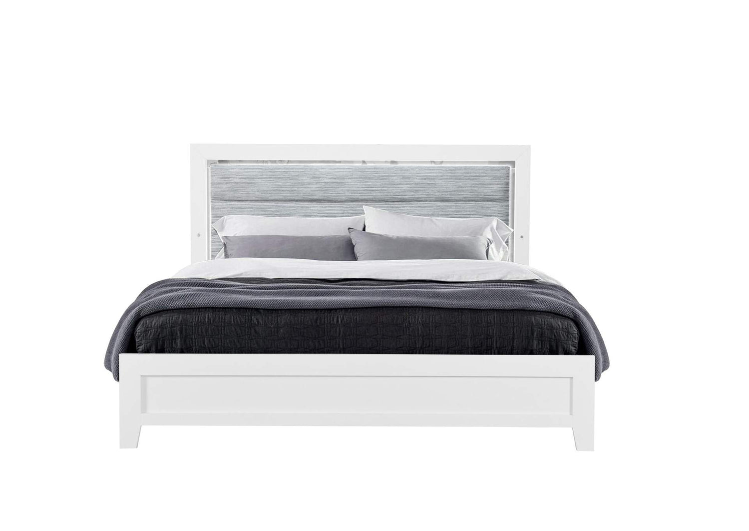 LUCCIA-WHITE-QB_W_LED LUCCIA WHITE QUEEN BED WITH LED