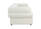 TOV-IHL68574 Elsa Cream Velvet Sofa