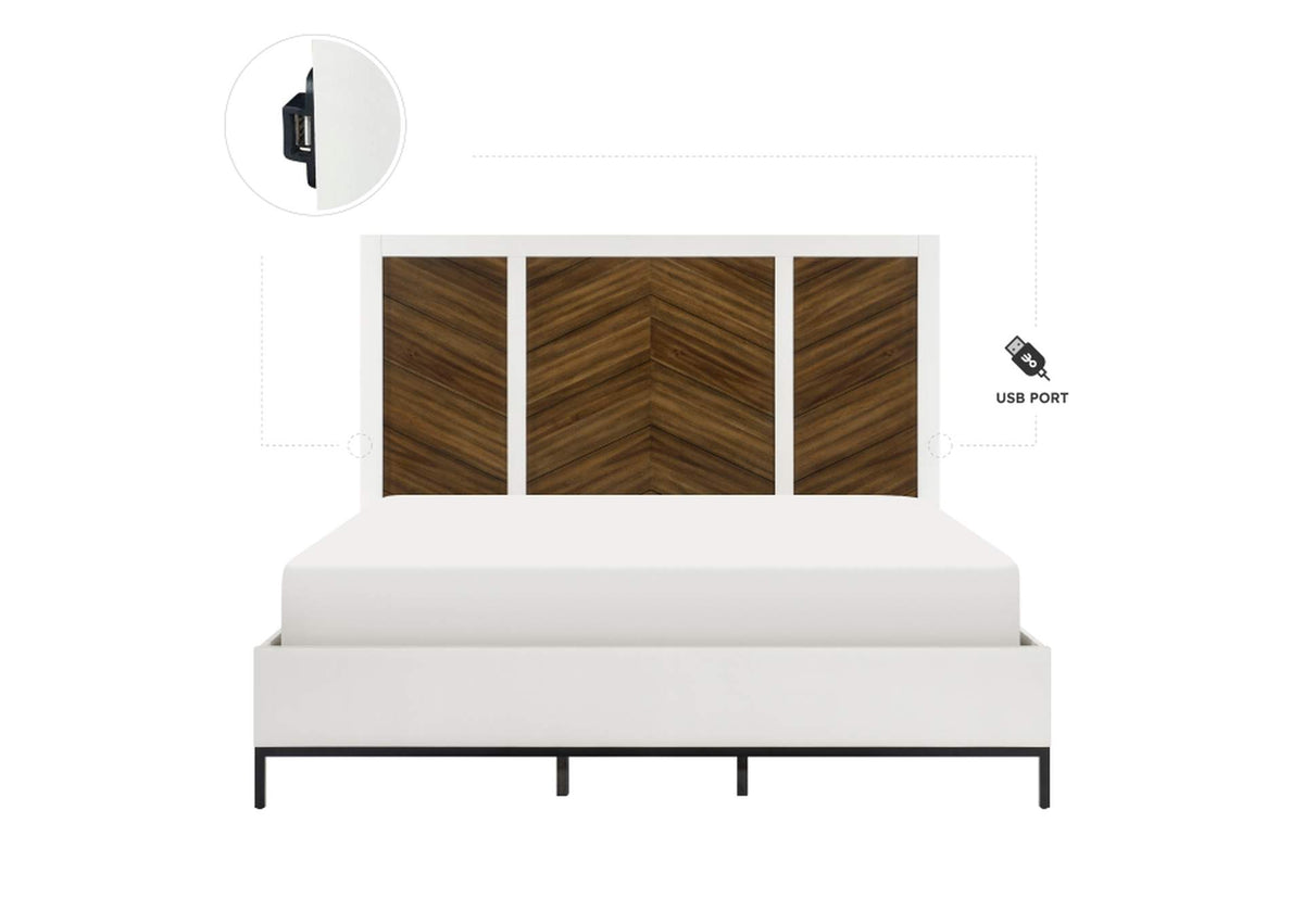 1456-1KIT Oslo Queen Bed