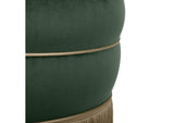 TOV-OC68564 Lakka Green Velvet Ottoman