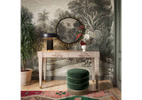 TOV-OC68564 Lakka Green Velvet Ottoman