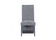 D12DC-WHITE_GREY D12 WHITE - GREY CHAIR