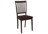 150152 Gomez 5-piece Rectangular Dining Table Set Cappuccino