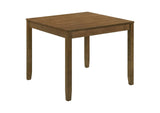 150400 Parkwood 5-piece Square Dining Table Set Honey Brown