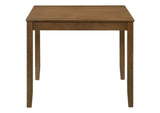 150400 Parkwood 5-piece Square Dining Table Set Honey Brown
