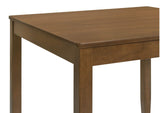 150400 Parkwood 5-piece Square Dining Table Set Honey Brown