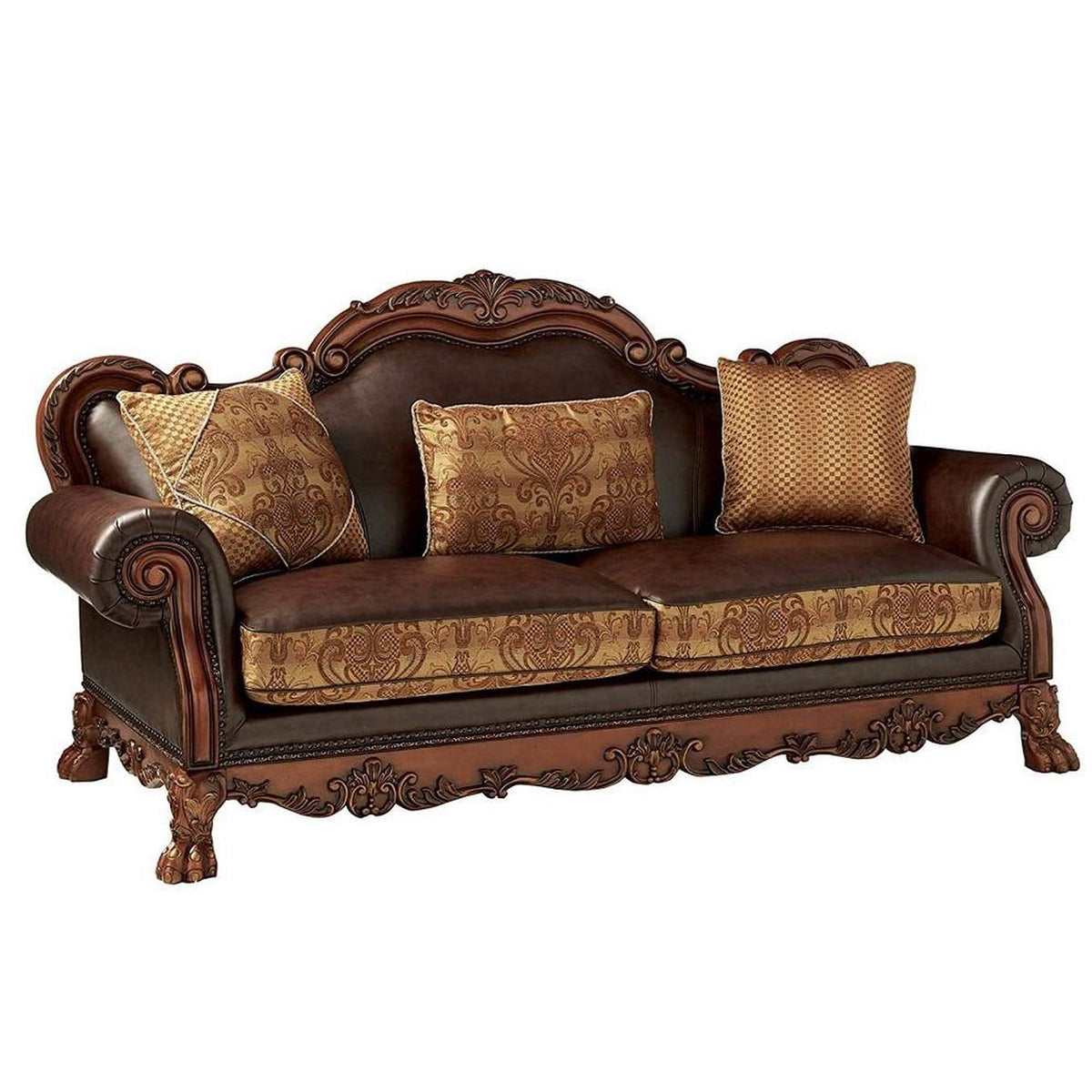 15160 Dresden Sofa with 3 Pillows