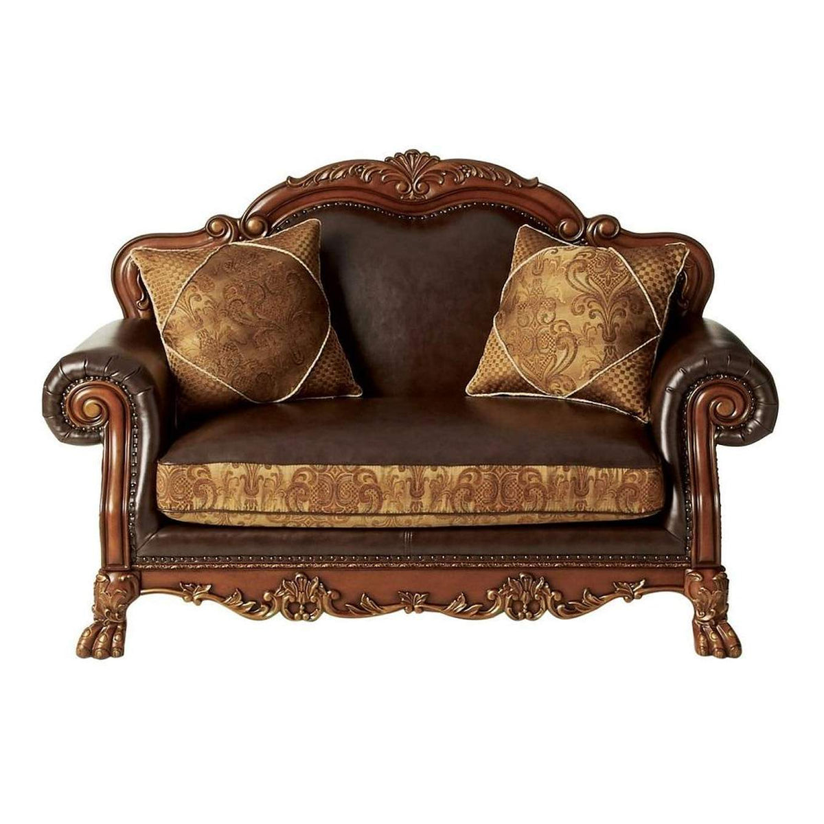 15161 Dresden Loveseat with 2 Pillows