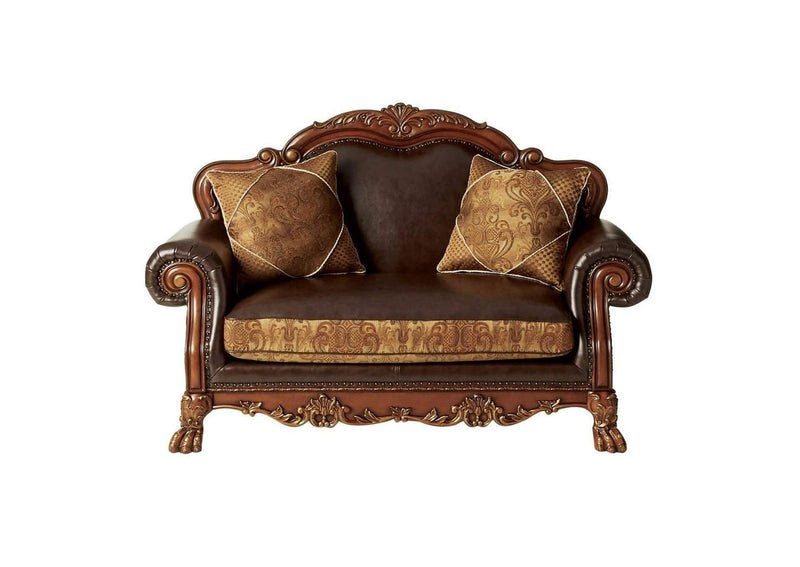 15161 Dresden Loveseat with 2 Pillows
