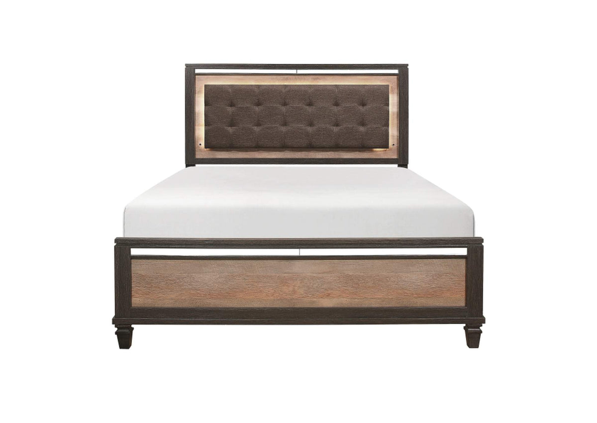 1518-1KIT Danridge Queen Bed with LED Lighting