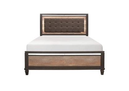 1518-1KIT Danridge Queen Bed with LED Lighting