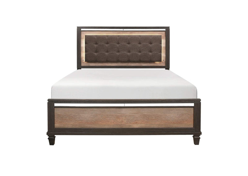 1518-1KIT Danridge Queen Bed with LED Lighting