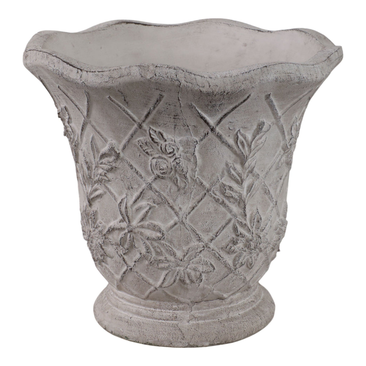 10" x 9" Traditional Urn Planter - Tan