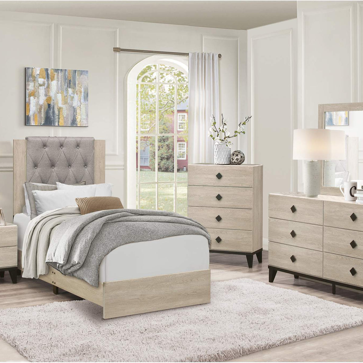 1524T-1 Whiting Twin Bed