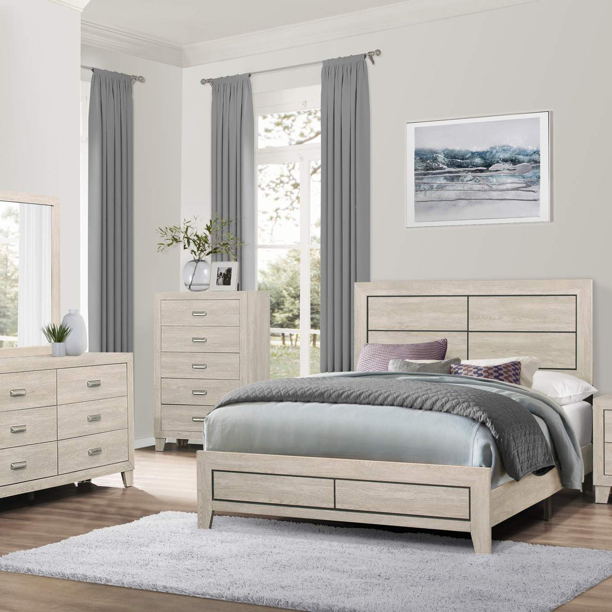 1525-1 Quinby Queen Bed