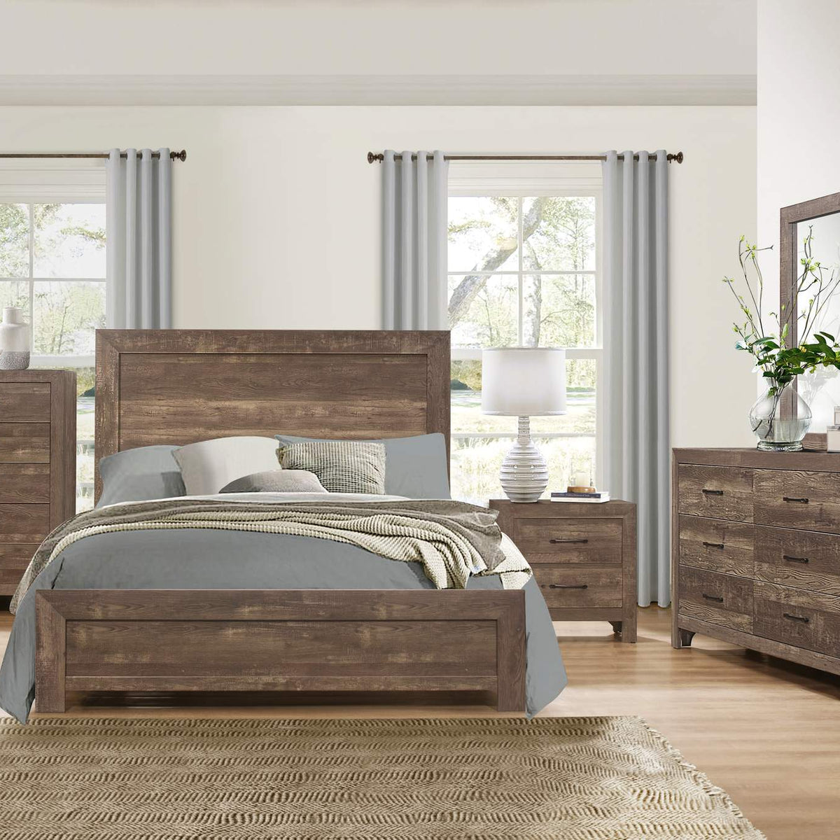1534K-1CK Corbin California King Bed in a Box