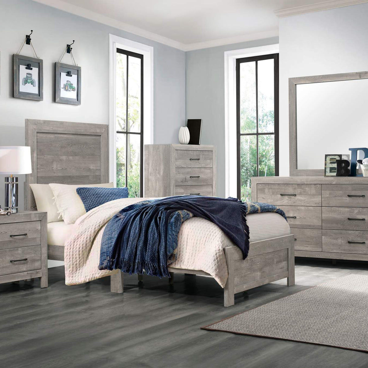 1534GY-5 Corbin Dresser