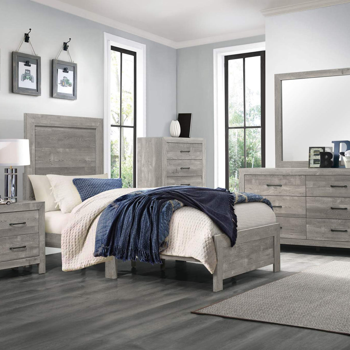 1534GYT-1 Corbin Twin Bed in a Box