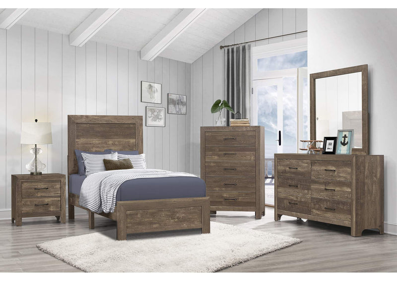 1534T-1 Corbin Twin Bed in a Box