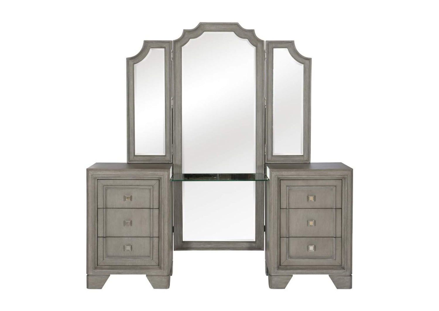 1546-15KIT Colchester Vanity Dresser with Mirror
