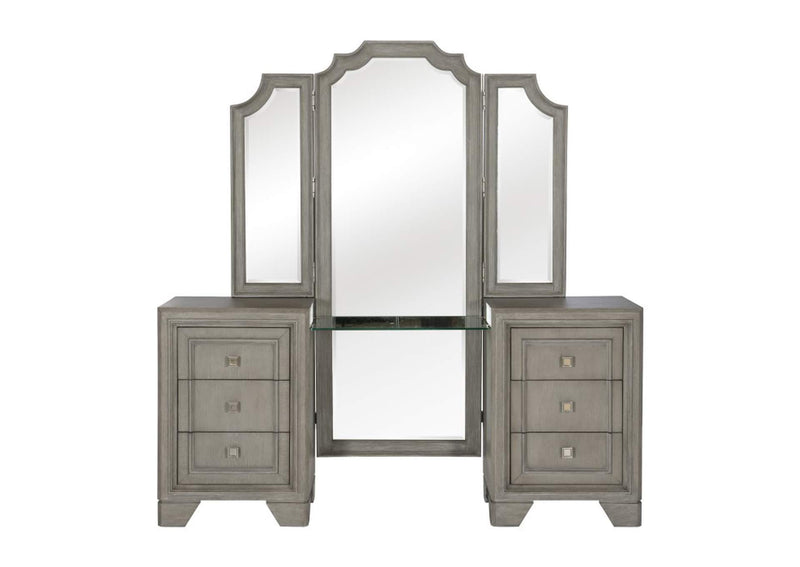1546-15KIT Colchester Vanity Dresser with Mirror