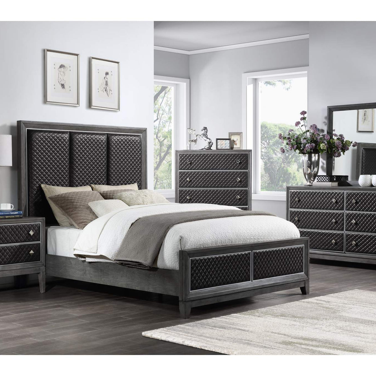 1566GY-4 End Night Stand
