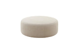 TOV-OC68658 Broohah Beige Linen Ottoman