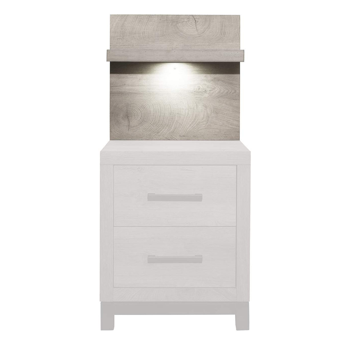 1577-4P Zephyr Wall Panel for Night Stand, 1-Piece