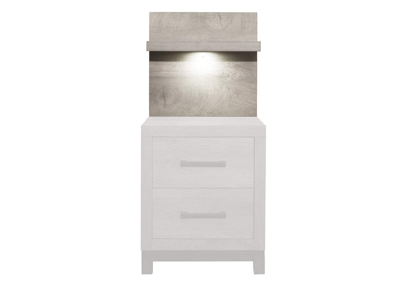 1577-4P Zephyr Wall Panel for Night Stand, 1-Piece