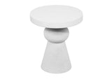 TOV-OC18431 Lupita White Side Table