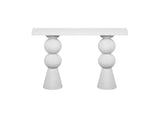 TOV-OC18433 Lupita White Console Table