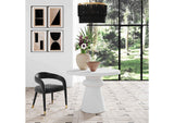 TOV-D18432 Lupita White 42 Inch Dinette Table