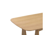 TOV-D54219 Cybill Natural Ash 94 Inch Rectangular Dining Table