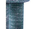 TOV-OC68654 Claire Teal Knubby Stool