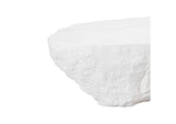 TOV-OC54226 Crag White Concrete Coffee Table