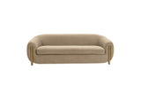 TOV-IHL68673 Lina Cafe Au Lait Brown Velvet Sofa
