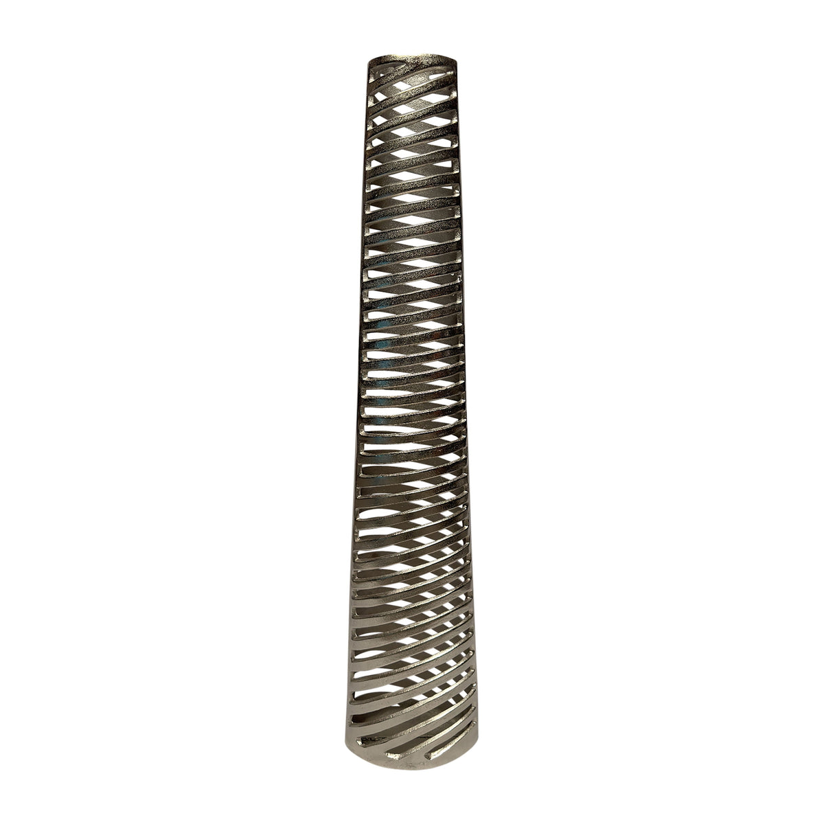 Metal 48" Channing Medium Vase - Silver