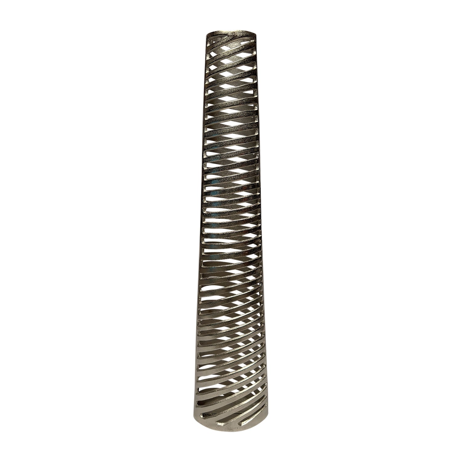Metal 48" Channing Medium Vase - Silver